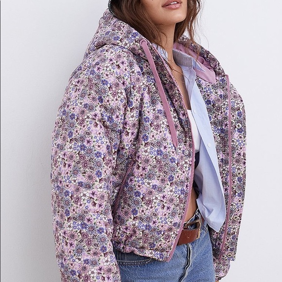 For Love And Lemons Jackets & Blazers - FOR LOVE & LEMONS Long-Sleeve Puffer